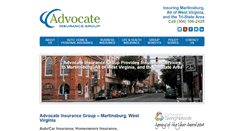 Desktop Screenshot of advocate-ins.com